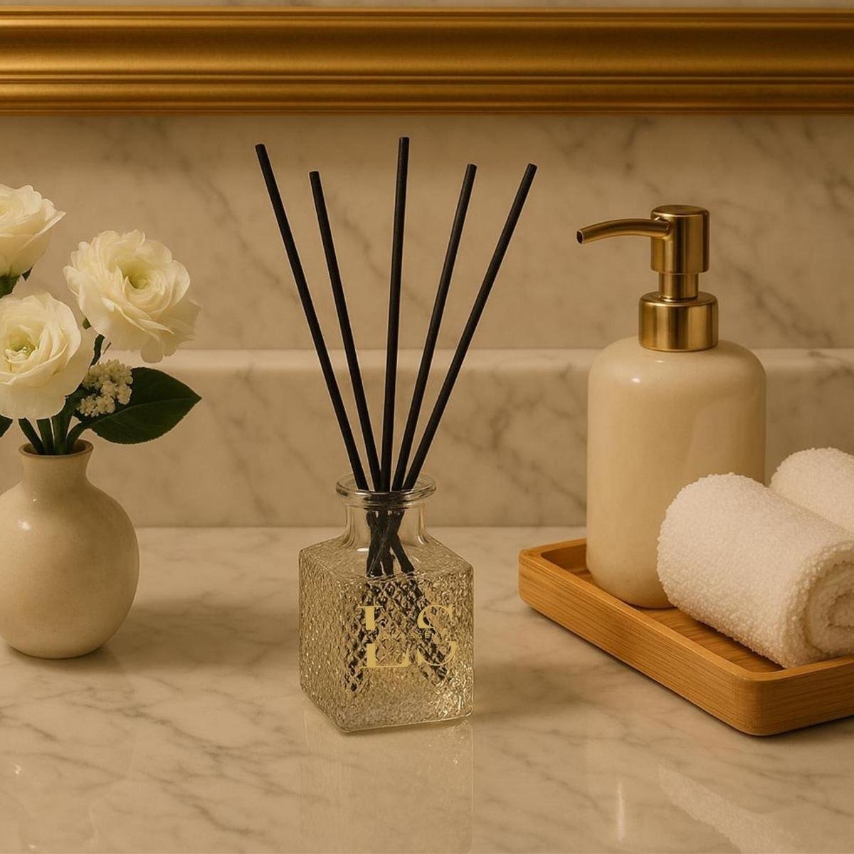 Oud Noir Reed Diffuser 50 ml livora scents Oud Noir Reed Diffuser 50 ml – authentic in Egypt