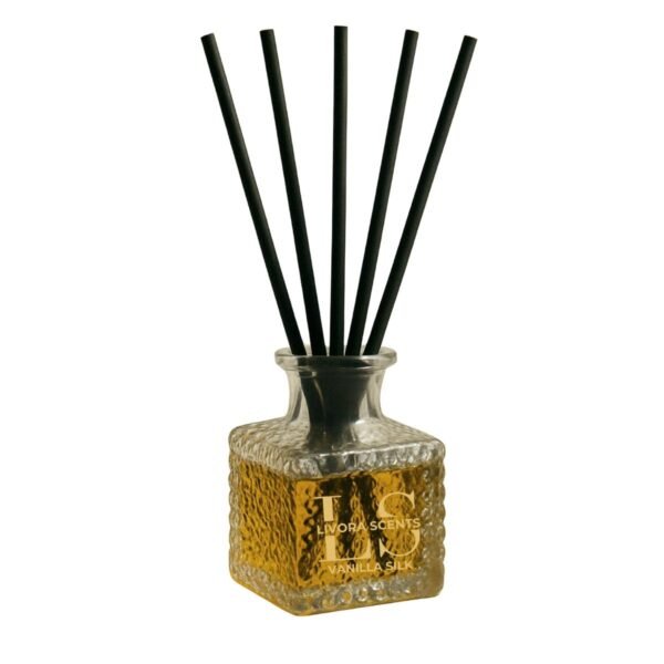 livora scents Vanilla Silk Reed Diffuser 50 ml – authentic in Egypt