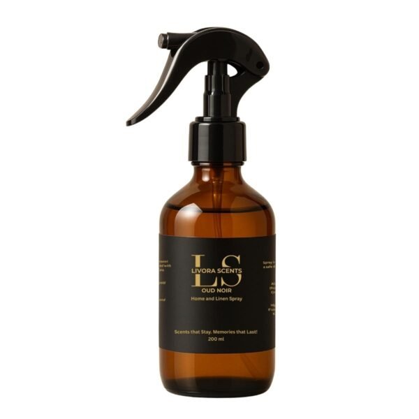livora scents Oud Noir Home Spray 200 ml – authentic in Egypt