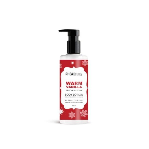 Rhea Beauty Body Lotion Warm Vanilla – authentic in Egypt