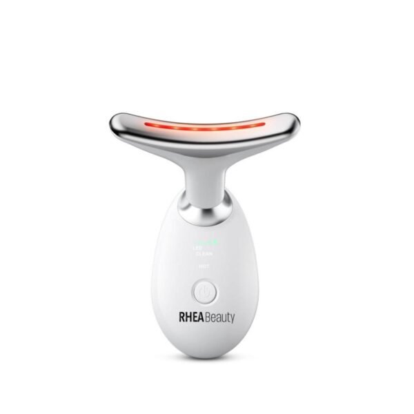 Rhea Beauty Vibration Face and Neck Massager - Triple-Action Wrinkle Remover for Skin Care, Tightening, and Smoothness – authentic in Egypt