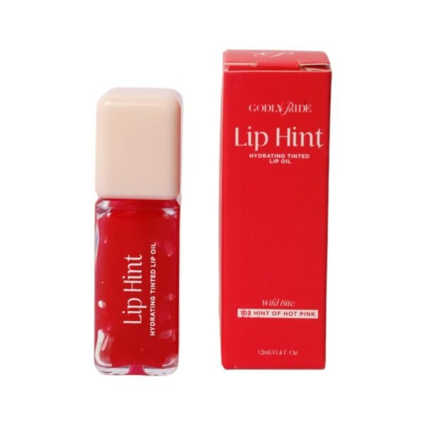 godly pride Lip Hint Hydrating Tinted Lip Oil - wild bite – authentic in Egypt
