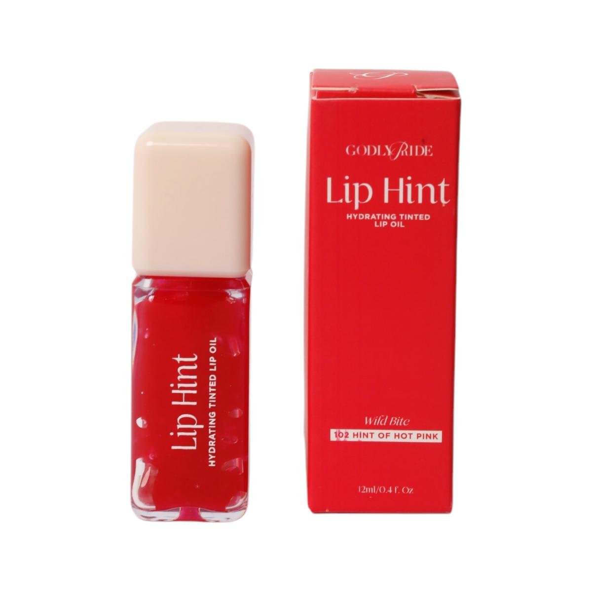 Lip Hint Hydrating Tinted Lip Oil - wild bite godly pride Lip Hint Hydrating Tinted Lip Oil - wild bite – authentic in Egypt