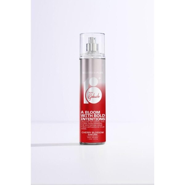 18plus Eighteen Plus 18+ Body splash 250 ml CHERRY BLOSSOM SAKURA – authentic in Egypt