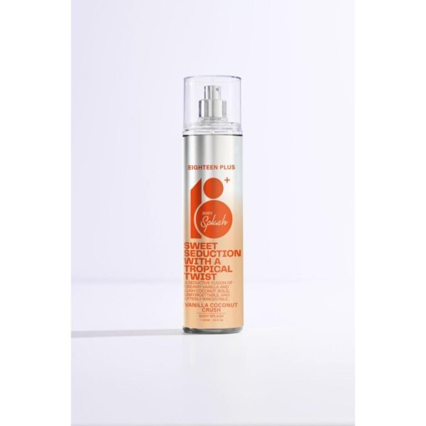 18plus Eighteen Plus 18+ Body splash 250 ml VANILLA COCONUT CRUSH – authentic in Egypt