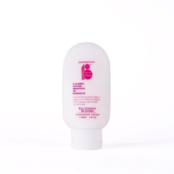 18plus Eighteen Plus 18+HAND & BODY CREAM 60 ml BULGARIAN-BLOOMS – authentic in Egypt