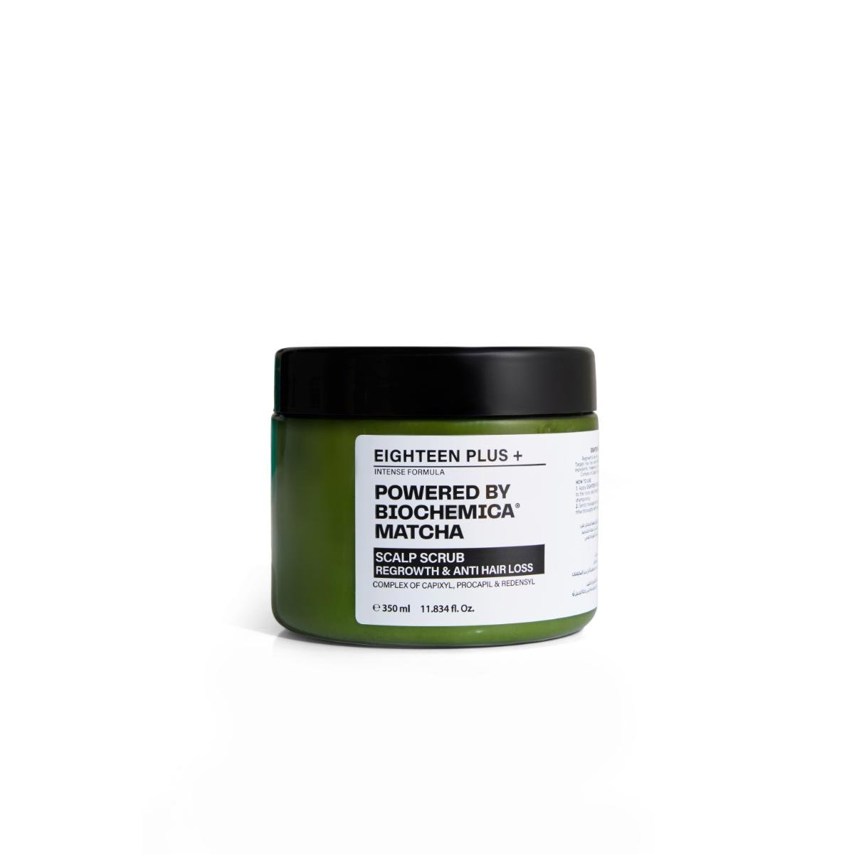 18 Plus Anti Hair Loss Scrub 350 gm 18plus 18 Plus Anti Hair Loss Scrub 350 gm – authentic in Egypt