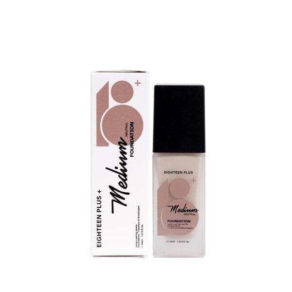 18plus 18+ Foundation medium neutral 30 ml – authentic in Egypt