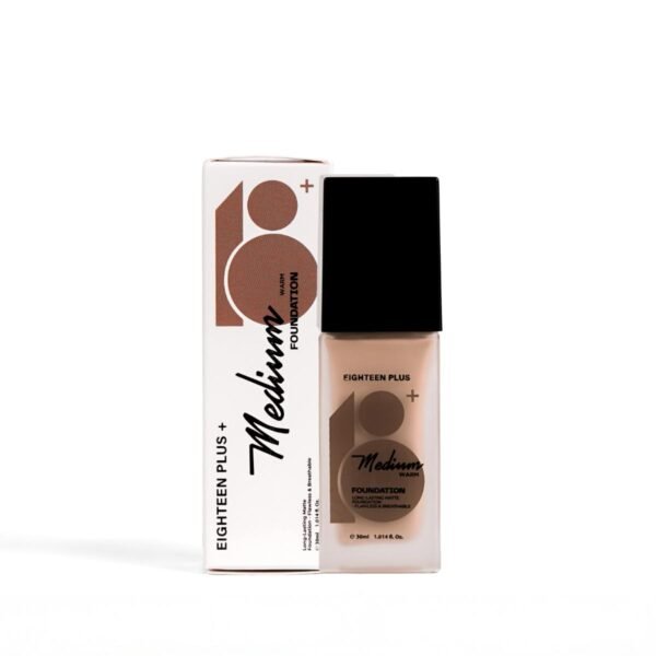 18plus 18+ Foundation medium warm 30 ml – authentic in Egypt