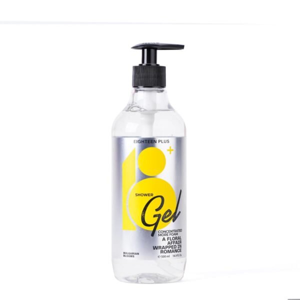 18plus Eighteen Plus 18+ SHOWER GEL 500 ml BULGARIAN-BLOOMS – authentic in Egypt