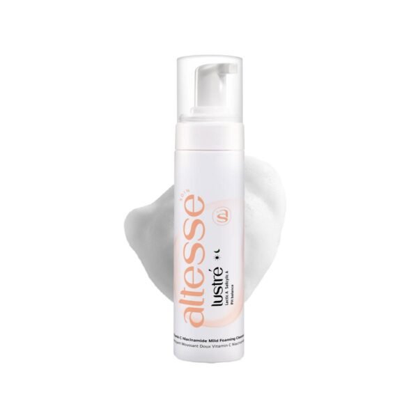 altesse soin Lustré Vitamin C Niacinamide Mild Foaming Cleanser 180ml – authentic in Egypt