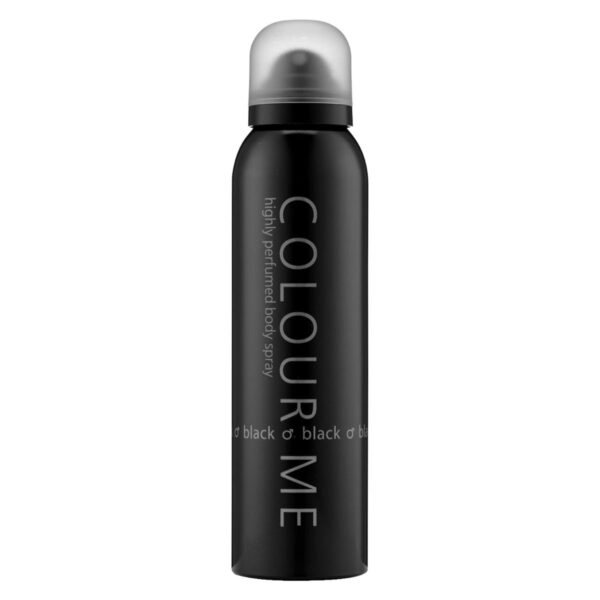 colour me Colour Me Body Spray For Men Black 150Ml – authentic in Egypt