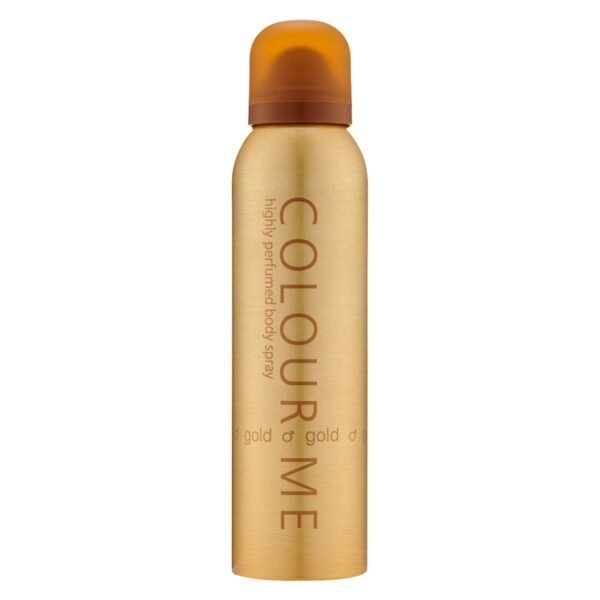 colour me Colour Me Body Spray For Men Gold 150Ml – authentic in Egypt