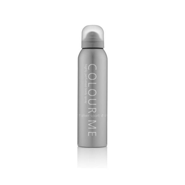 colour me Colour Me Body Spray For Men Silver Sport 150Ml – authentic in Egypt
