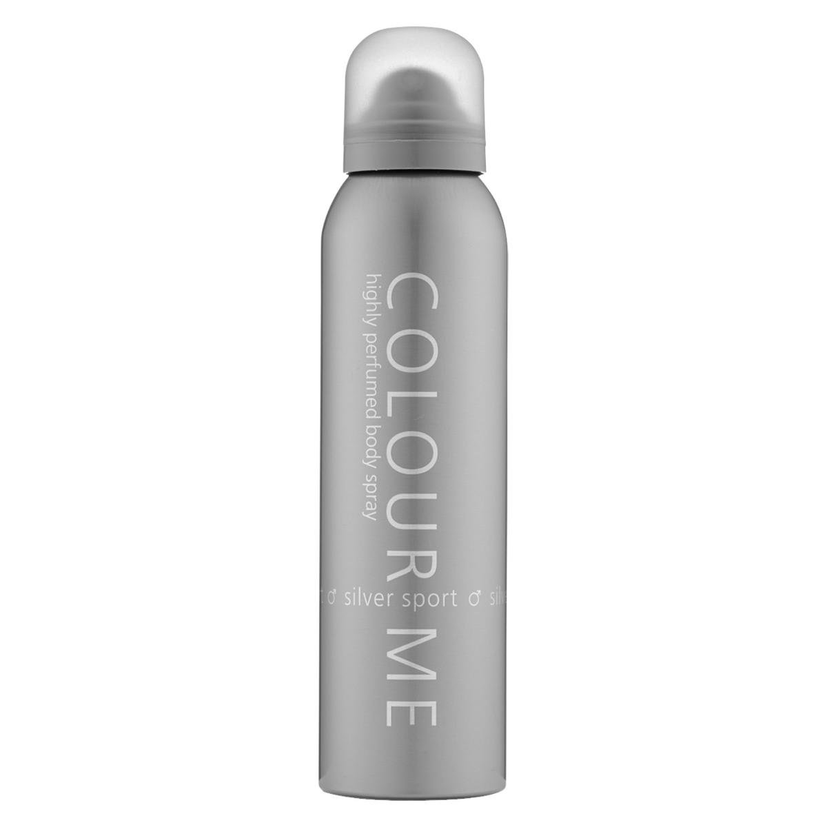 Colour Me Body Spray For Men Silver Sport 150Ml colour me Colour Me Body Spray For Men Silver Sport 150Ml – authentic in Egypt