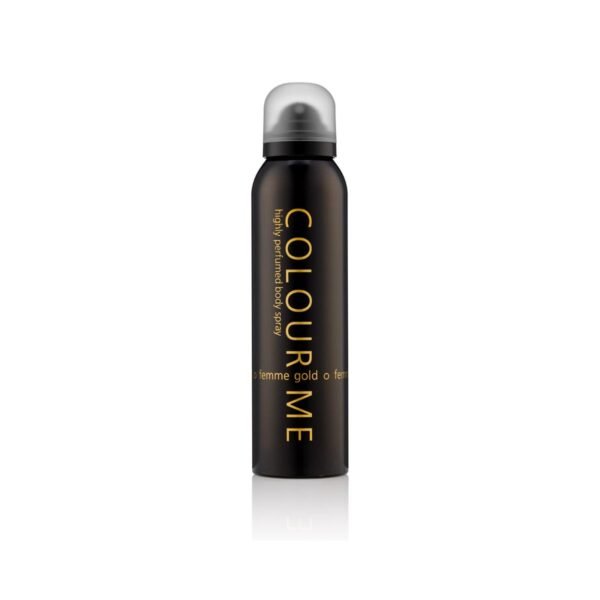 colour me Colour Me Body Spray For Women Gold 150Ml – authentic in Egypt