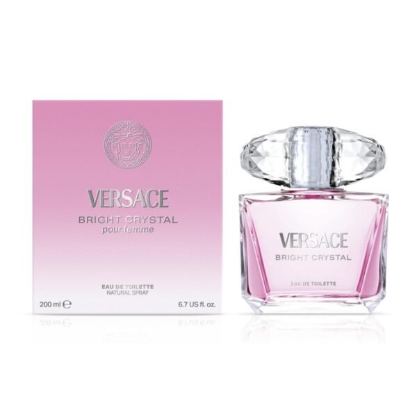 Versace Bright Crystal Eau De Toilette - 200ml – authentic in Egypt
