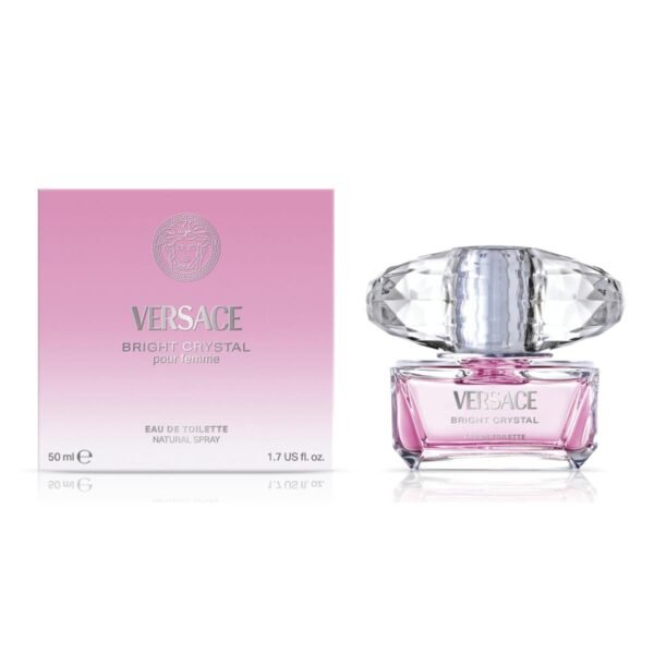 Versace Bright Crystal Eau De Toilette - 50ml – authentic in Egypt